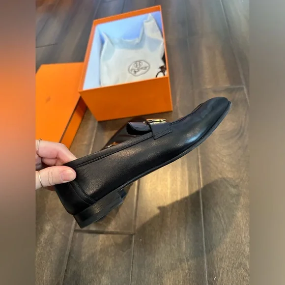 HERMES Paris Loafer 38 - Picture 10 of 14